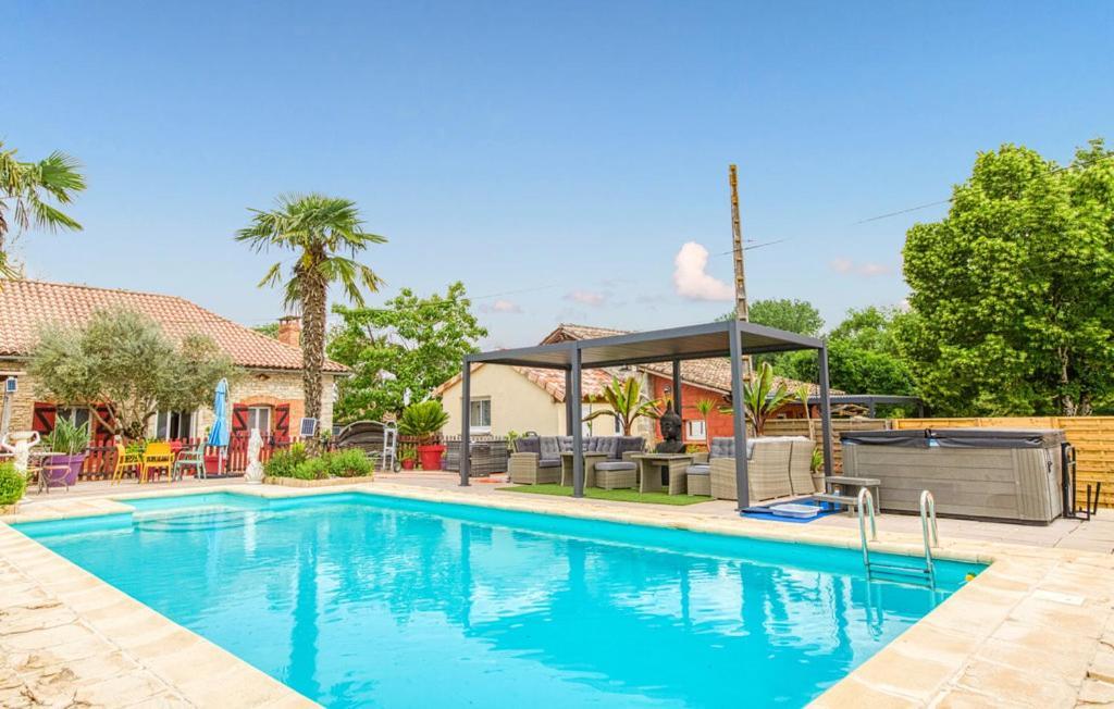 Belle Quercynoise Piscine Jacuzzi Partages Septfonds Exterior foto